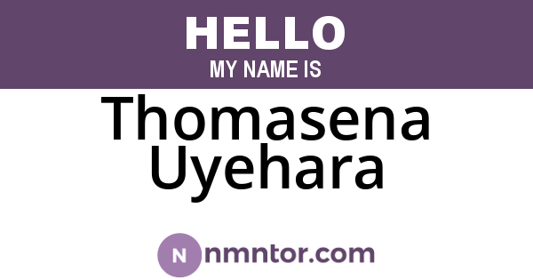 Thomasena Uyehara