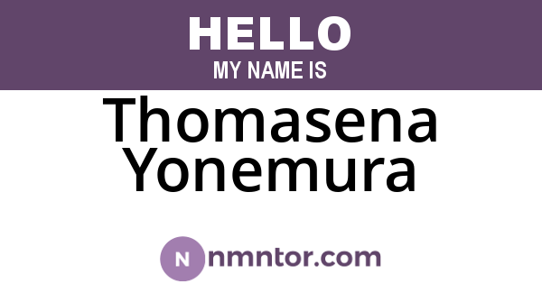 Thomasena Yonemura