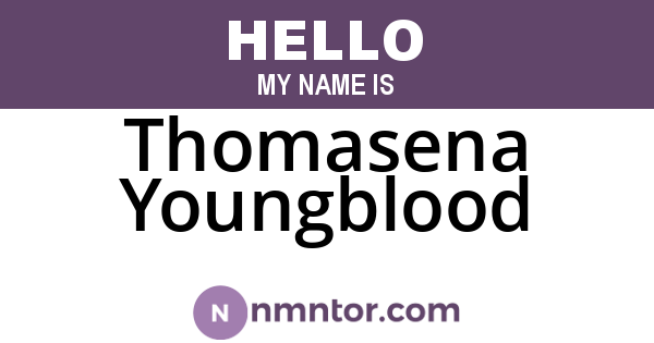 Thomasena Youngblood