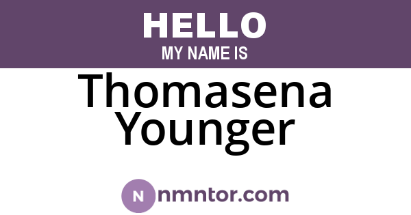 Thomasena Younger