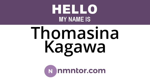 Thomasina Kagawa