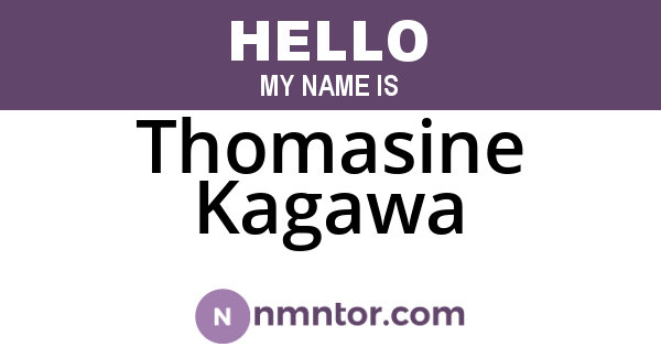 Thomasine Kagawa