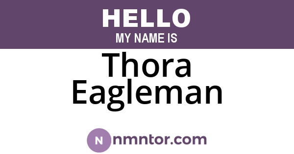 Thora Eagleman