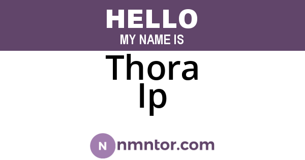 Thora Ip