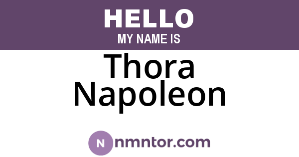 Thora Napoleon