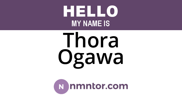 Thora Ogawa