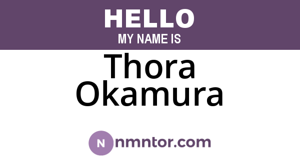 Thora Okamura