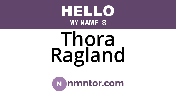 Thora Ragland
