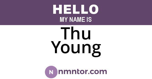 Thu Young