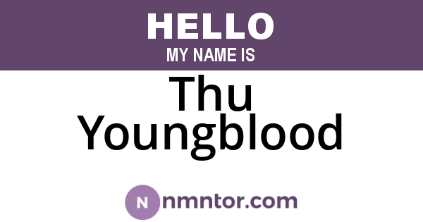 Thu Youngblood