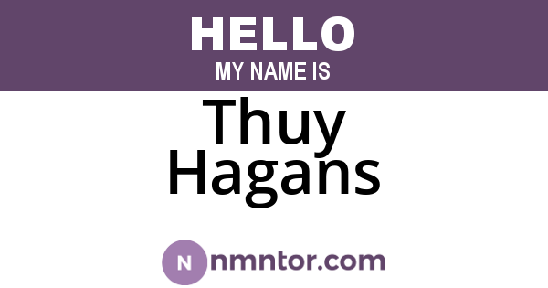 Thuy Hagans