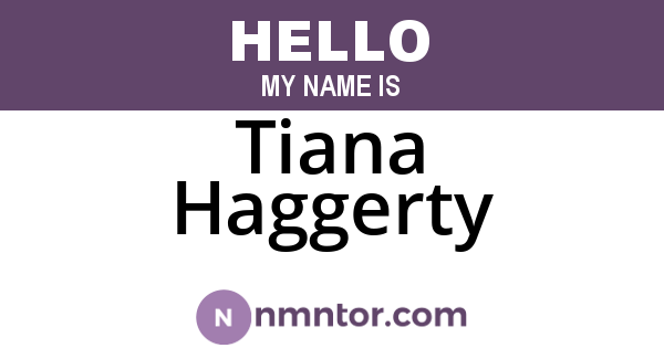 Tiana Haggerty
