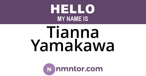 Tianna Yamakawa