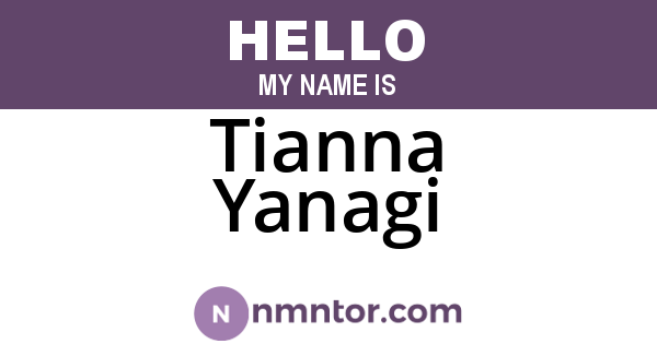 Tianna Yanagi