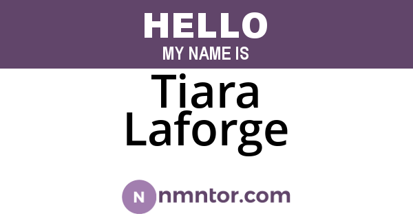 Tiara Laforge