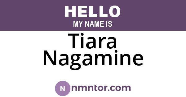 Tiara Nagamine