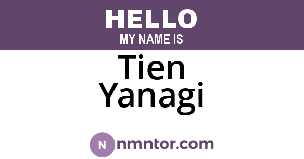 Tien Yanagi