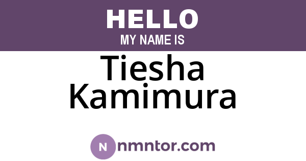 Tiesha Kamimura