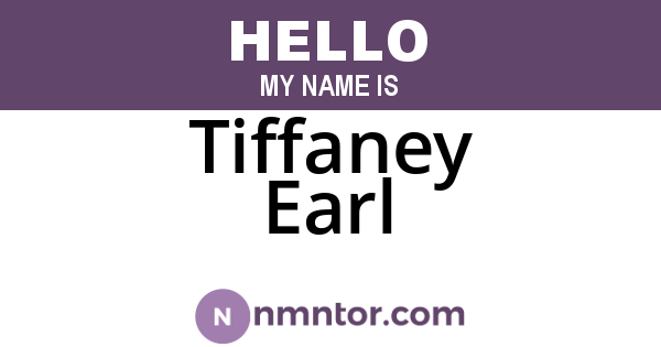 Tiffaney Earl
