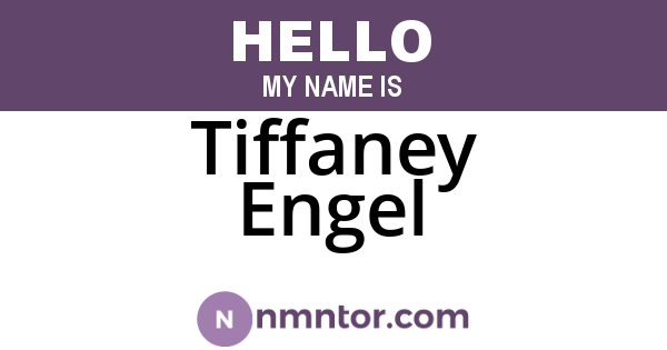 Tiffaney Engel