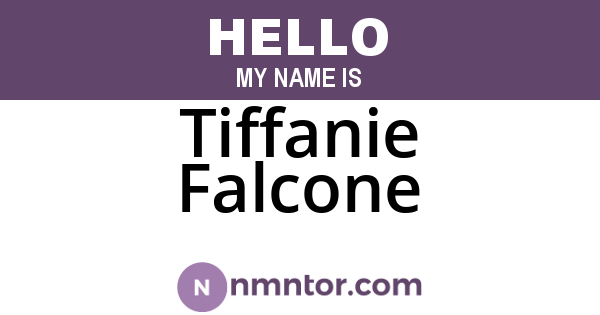 Tiffanie Falcone