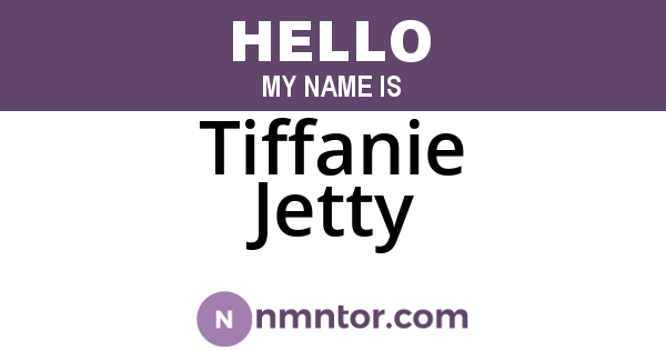 Tiffanie Jetty
