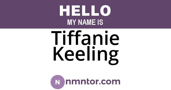 Tiffanie Keeling