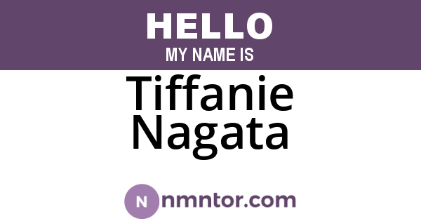 Tiffanie Nagata