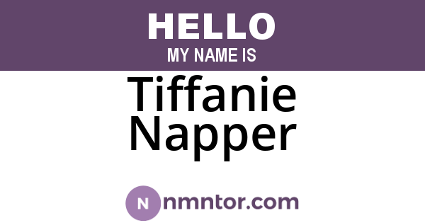 Tiffanie Napper