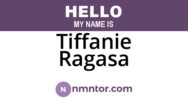 Tiffanie Ragasa