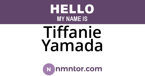 Tiffanie Yamada