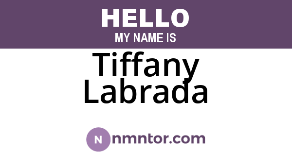 Tiffany Labrada