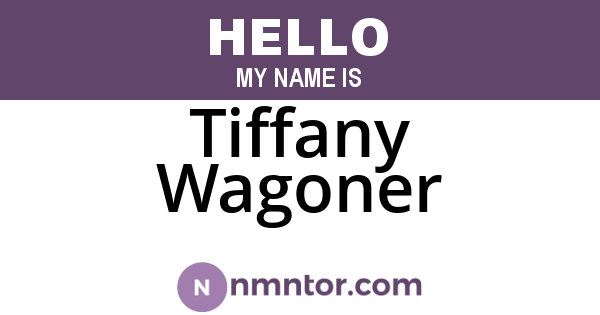 Tiffany Wagoner