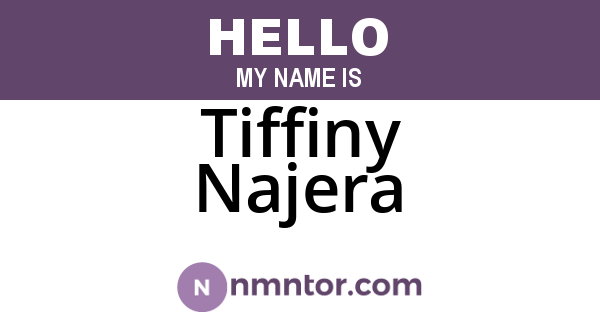 Tiffiny Najera