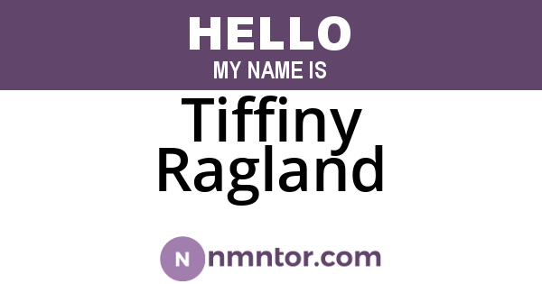Tiffiny Ragland