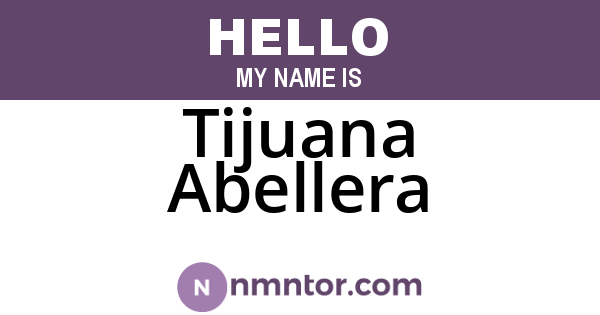 Tijuana Abellera