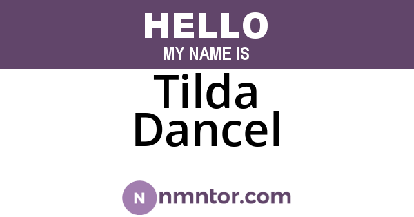 Tilda Dancel