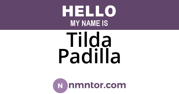 Tilda Padilla