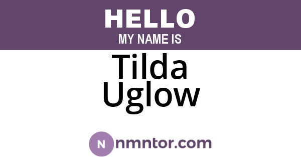 Tilda Uglow