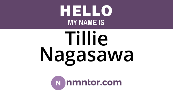 Tillie Nagasawa