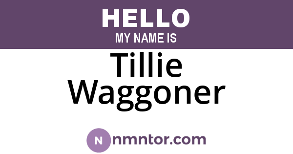 Tillie Waggoner