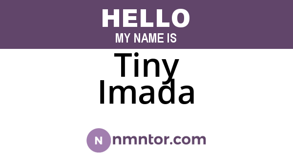 Tiny Imada