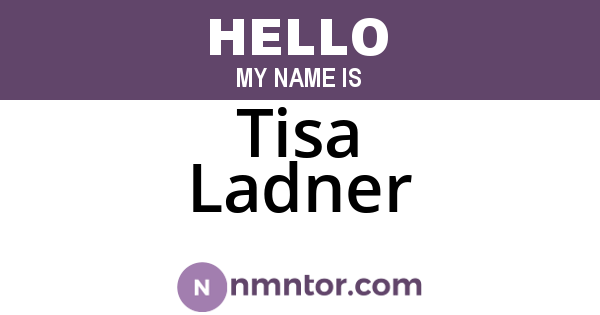 Tisa Ladner