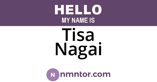 Tisa Nagai
