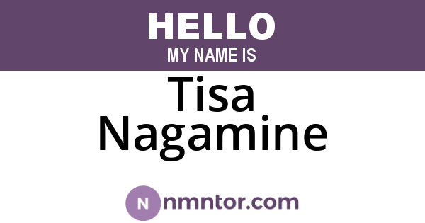 Tisa Nagamine