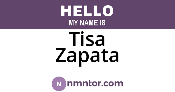 Tisa Zapata
