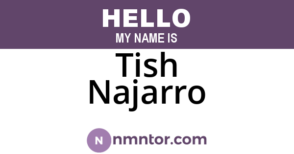 Tish Najarro