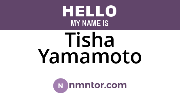 Tisha Yamamoto