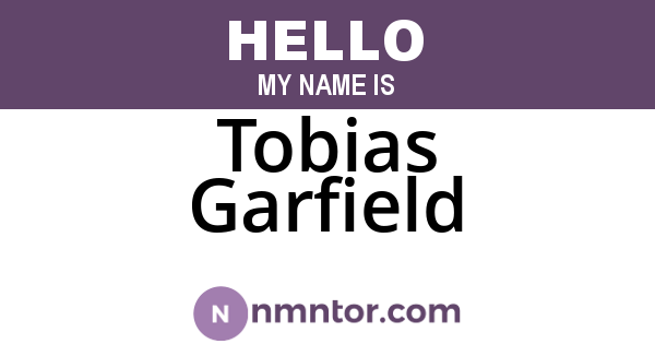 Tobias Garfield