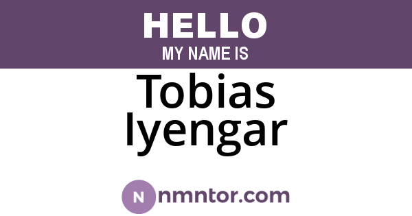Tobias Iyengar
